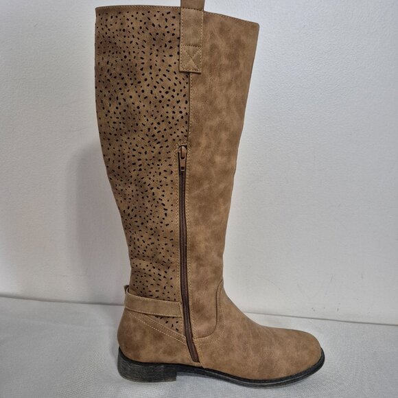 Moto Inspired Riding Style Boots - Picture 6 of 9